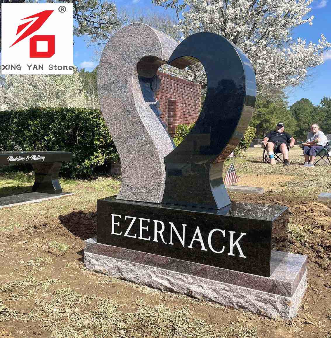 China Xingyan Manufacturing - Art Shaped Art Shaped Love Tombstone