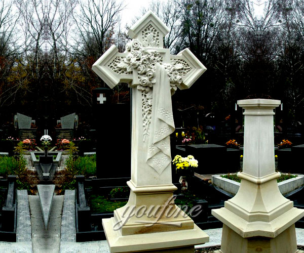 Stone Kamenný kámen Xingyan Custom American Cross ve tvaru kříže